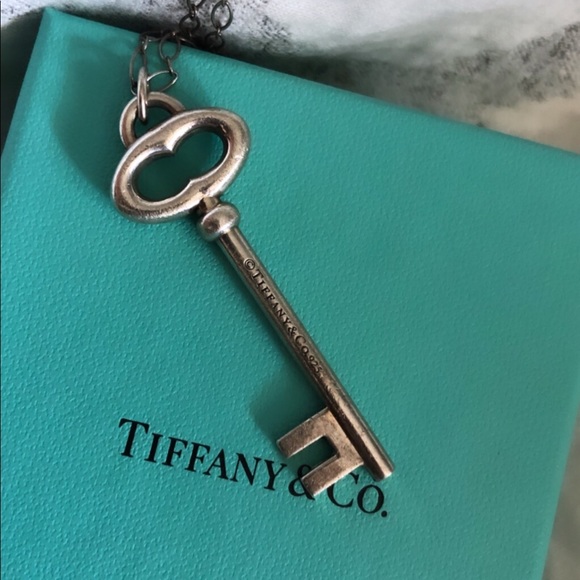 Tiffany & Co. Jewelry - Tiffany & Co. Large Co Oval Key Pendant Necklace